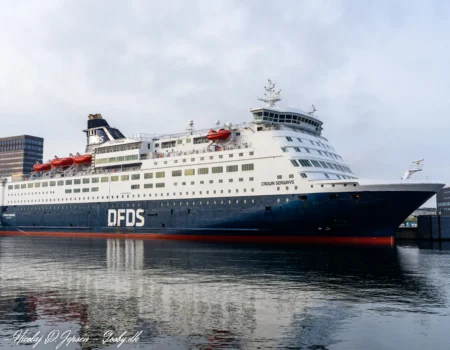 Crown Seaways oplagt i København d. 14/11-2020. Foto: Nicolaj D. Jepsen