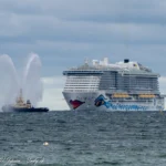 AIDAnova – IMO 9781865 anløber Kalundborg d. 8. juli 2022. Foto: Nicolaj D. Jepsen