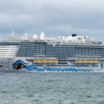 AIDAnova – IMO 9781865 anløber Kalundborg d. 8. juli 2022. Foto: Nicolaj D. Jepsen