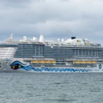 AIDAnova – IMO 9781865 anløber Kalundborg d. 8. juli 2022. Foto: Nicolaj D. Jepsen