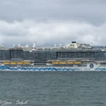 AIDAnova – IMO 9781865 anløber Kalundborg d. 8. juli 2022. Foto: Nicolaj D. Jepsen