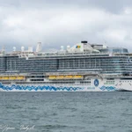 AIDAnova – IMO 9781865 anløber Kalundborg d. 8. juli 2022. Foto: Nicolaj D. Jepsen