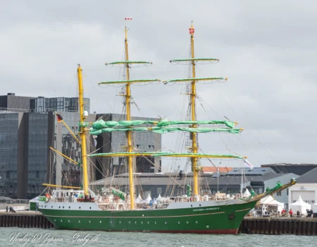 Alexander von Humboldt II til Tall Ship Races i Esbjerg d. 10. juli 2022. Foto: Nicolaj D. Jepsen