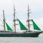Alexander von Humboldt II til Tall Ship Races i Esbjerg d. 10. juli 2022. Foto: Nicolaj D. Jepsen