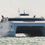 EXPRESS 4 - IMO 9824564 i Odden Færgehavn d. 28/07-2020. Foto: Nicolaj D. Jepsen