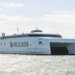 EXPRESS 4 - IMO 9824564 i Odden Færgehavn d. 28/07-2020. Foto: Nicolaj D. Jepsen