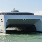 EXPRESS 4 - IMO 9824564 i Odden Færgehavn d. 28/07-2020. Foto: Nicolaj D. Jepsen