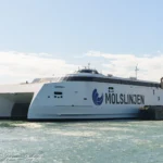 EXPRESS 4 - IMO 9824564 i Odden Færgehavn d. 28/07-2020. Foto: Nicolaj D. Jepsen