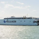 EXPRESS 4 - IMO 9824564 i Odden Færgehavn d. 28/07-2020. Foto: Nicolaj D. Jepsen