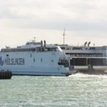 EXPRESS 4 - IMO 9824564 i Odden Færgehavn d. 28/07-2020. Foto: Nicolaj D. Jepsen