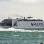 EXPRESS 4 - IMO 9824564 i Odden Færgehavn d. 28/07-2020. Foto: Nicolaj D. Jepsen