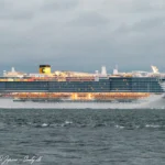 Costa Toscana - IMO 9781891 passerer Storebælt d. 05/12-2021. Foto: Nicolaj D. Jepsen