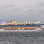 Costa Toscana - IMO 9781891 passerer Storebælt d. 05/12-2021. Foto: Nicolaj D. Jepsen