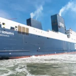 Luna Seaways - IMO 9851048 anløber København d. 20. april 2022. Foto: Nicolaj D. Jepsen