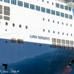 Luna Seaways - IMO 9851048 anløber København d. 20. april 2022. Foto: Nicolaj D. Jepsen