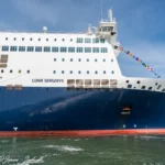 Luna Seaways - IMO 9851048 anløber København d. 20. april 2022. Foto: Nicolaj D. Jepsen