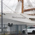 Sea Cloud Spirit i København d. 8. august 2022. Foto: Nicolaj D. Jepsen