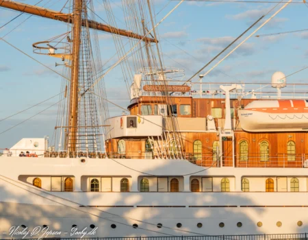 Sea Cloud Spirit i København d. 8. august 2022. Foto: Nicolaj D. Jepsen
