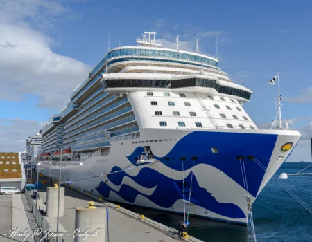 Sky Princess på Oceankaj i København d. 13. september 2022. Foto: Nicolaj D. Jepsen