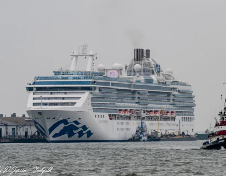 Island Princess afsejler fra New York d. 14. juni 2025. Foto: Nicolaj D. Jepsen