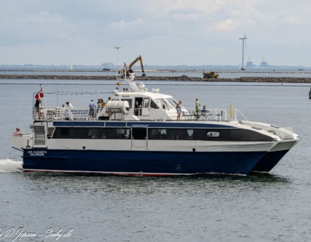 Lea Elizabeth anløber København d. 24. juli, 2025. Foto: Nicolaj D. Jepsen