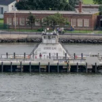 Mark G. Goode oplagt på Governors Island d. 14. juni 2025. Foto: Nicolaj D. Jepsen