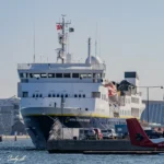 National Geographic Explorer langs Nordre Toldbod i København d. 11. april 2026. Foto: Nicolaj D. Jepsen