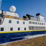 National Geographic Explorer langs Nordre Toldbod i København d. 11. april 2026. Foto: Nicolaj D. Jepsen