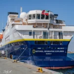 National Geographic Explorer langs Nordre Toldbod i København d. 11. april 2026. Foto: Nicolaj D. Jepsen