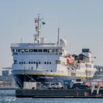 National Geographic Explorer langs Nordre Toldbod i København d. 11. april 2026. Foto: Nicolaj D. Jepsen