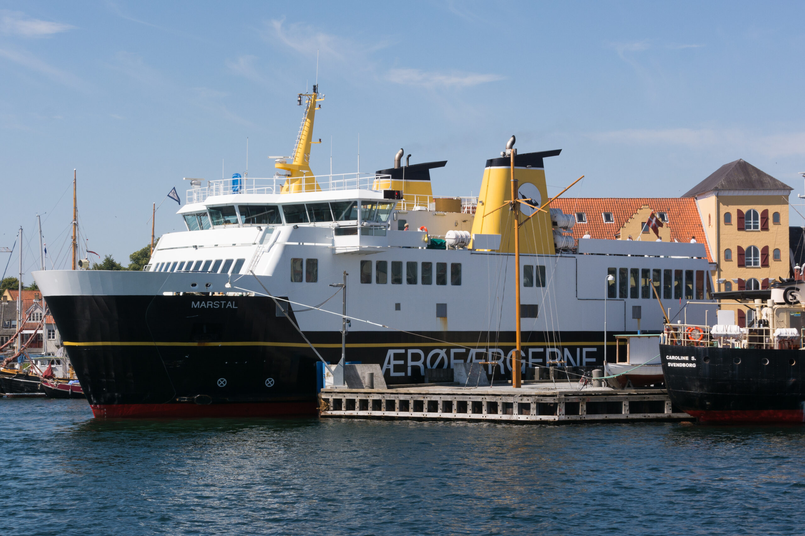 Marstal i sit leje i Svendborg d. 3. august 2015. Foto: Nicolaj D. Jepsen