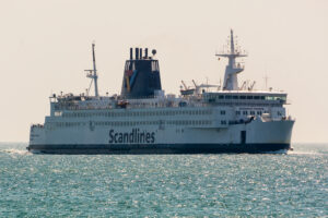 Kronprins Frederik på vej ind til Gedser d. 8. maj 2016. Foto: Nicolaj D. Jepsen