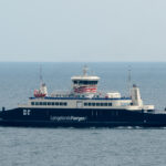 Langeland på vej over Storebælt d. 31. juli 2018. Foto: Nicolaj D. Jepsen