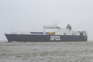 Ark Dania anløber Esbjerg d. 26. januar 2020. Foto: Nicolaj D. Jepsen