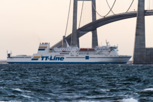 Nils Dacke på vej til Lindø d. 24. december 2016. Foto: Nicolaj D. Jepsen