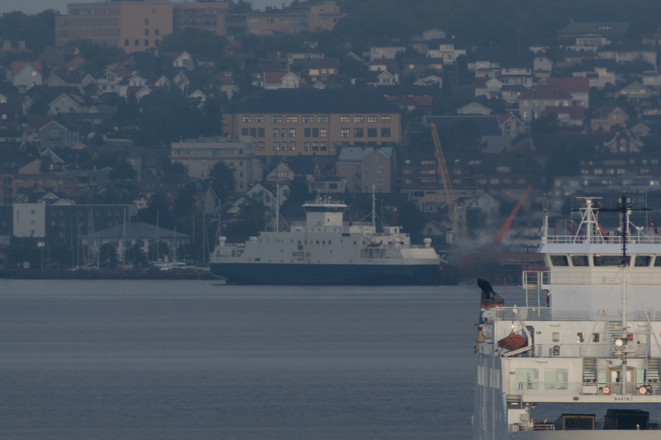 Bastø VII i Horten d. 20. august 2016. Foto: Nicolaj D. Jepsen