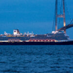 Koningsdam nordgående i Storebælt d. 30. juni 2016. Foto: Nicolaj D. Jepsen