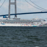 Norwegian Star nordgående i Storebælt d. 4. juli 2016. Foto: Nicolaj D. Jepsen