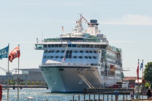 Birka Stockholm langs Nordre Toldbod i København d. 6. juni 2018. Foto: Nicolaj D. Jepsen