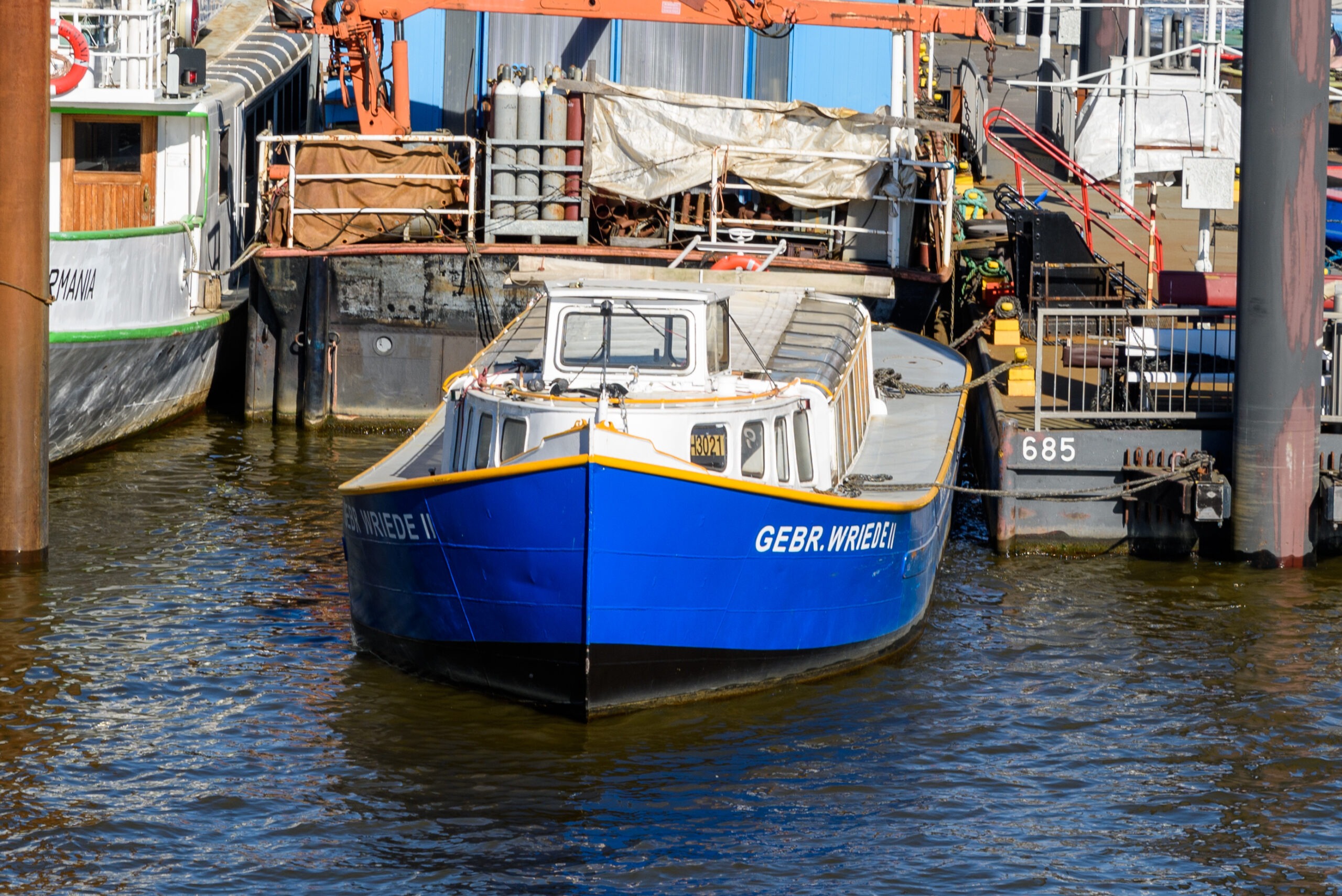 Gebr. Wriede II i Hamburg d. 21. april 2019. Foto: Nicolaj D. Jepsen