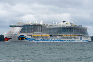 AIDAnova anløber Kalundborg for første gang d. 8. juli 2022. Foto: Nicolaj D. Jepsen