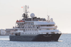 Hebridean Sky anløber København d. 30. juli 2022. Foto: Nicolaj D. Jepsen