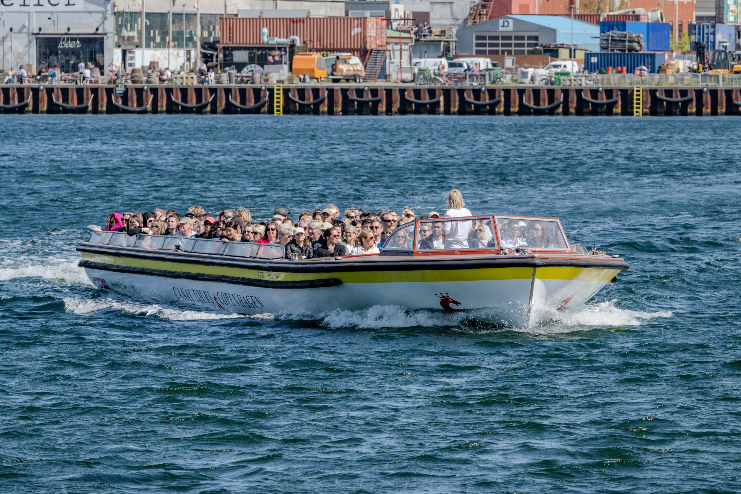 Skorstensfejeren i Københavns havn d. 3. maj 2024. Foto: Nicolaj D. Jepsen