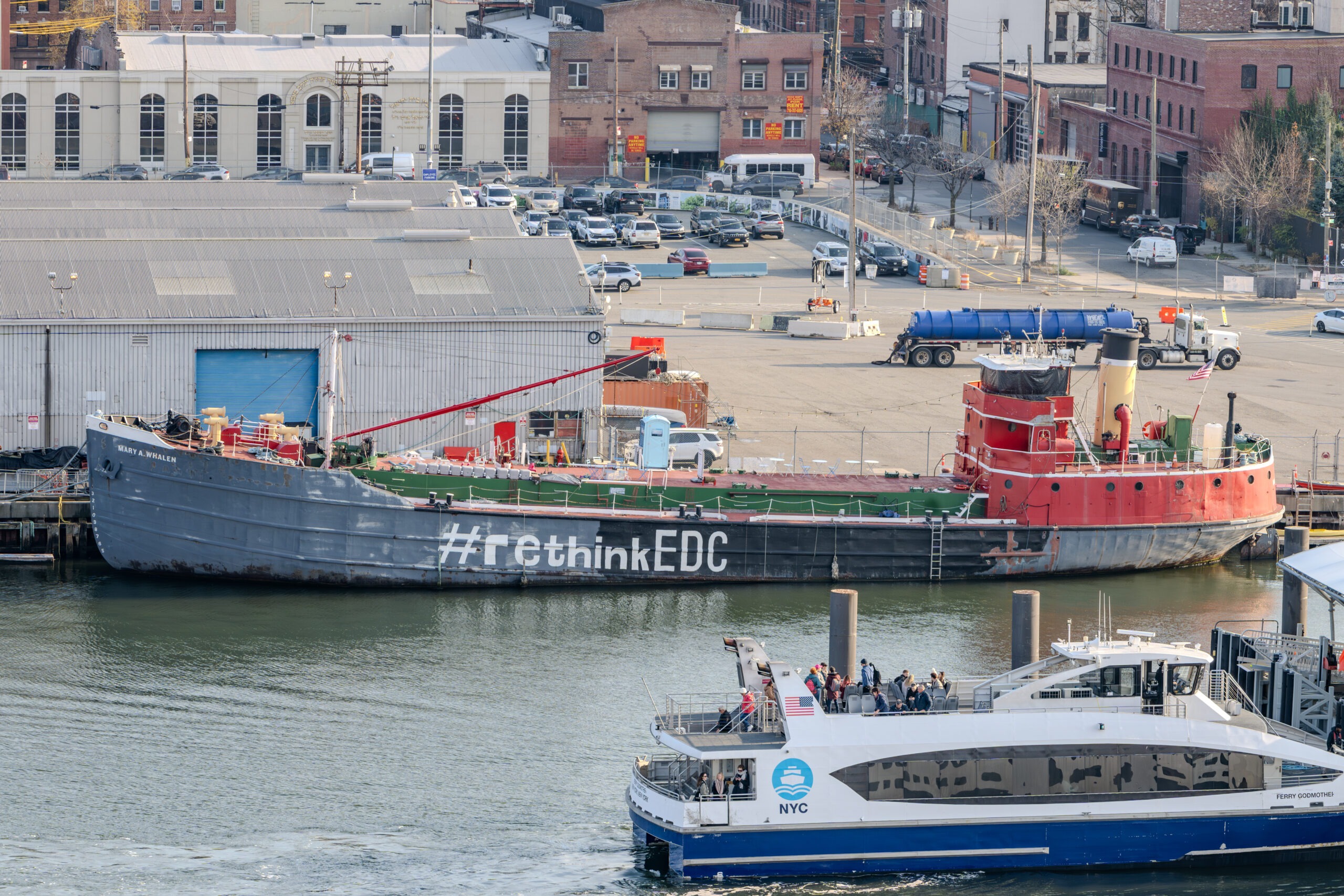 Mary A. Whalen på sin plads i Brooklyn d. 8. december 2023. Foto: Nicolaj D. Jepsen