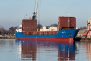 Rix River i Korsør d. 14. februar 2017. Foto: Nicolaj D. Jepsen