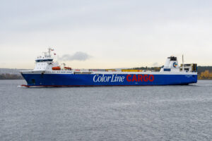 Color Carrier anløber Oslo d. 17. oktober 2022. Foto: Nicolaj D. Jepsen