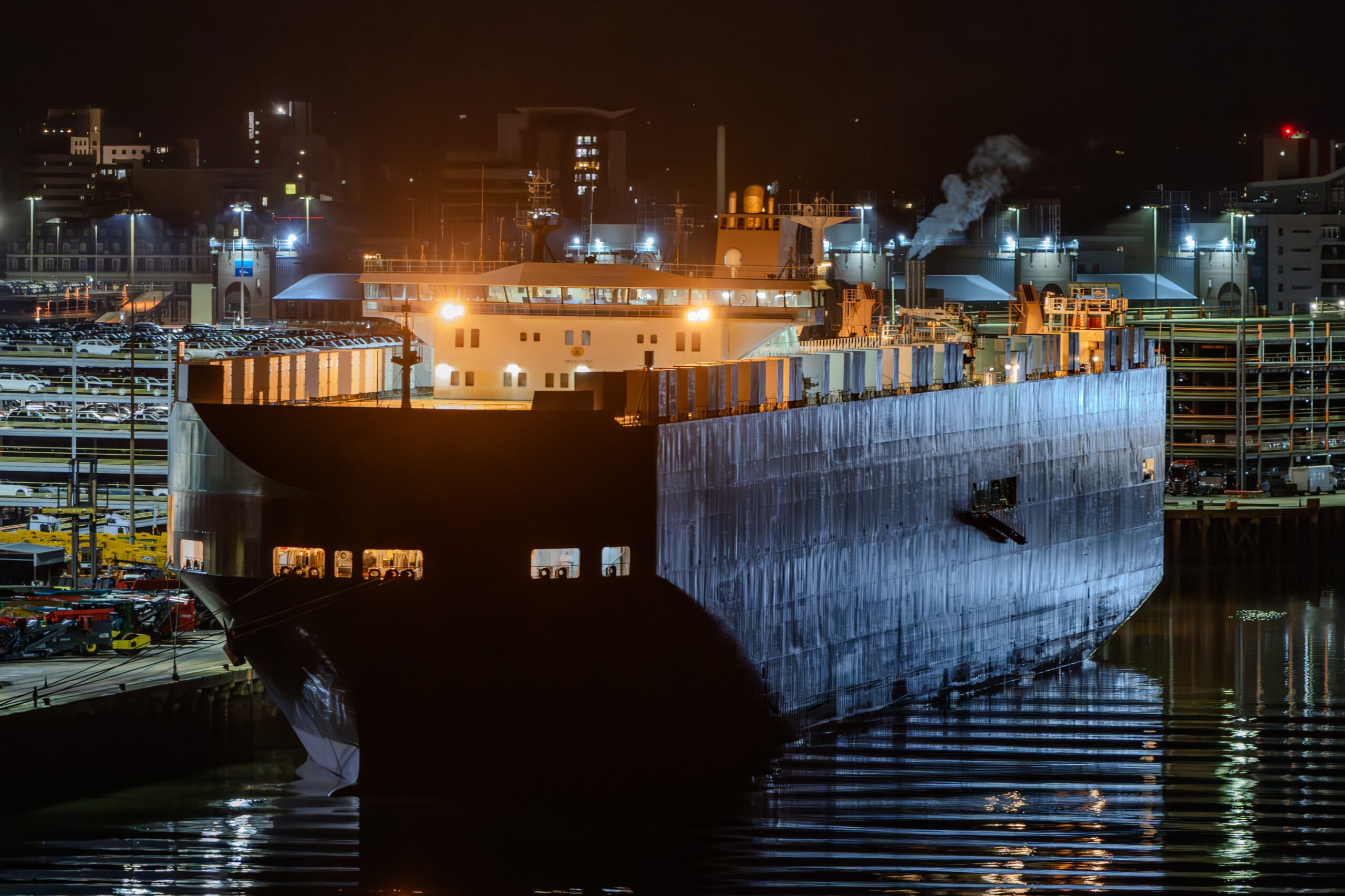 Tamesis i Southampton d. 15. december 2023. Foto: Nicolaj D. Jepsen