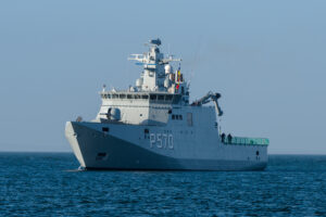 Knud Rasmussen på vej ind til Flådestation Korsør d. 16. februar 2018. Foto: Nicolaj D. Jepsen