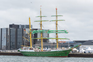 Alexander von Humboldt II i Esbjerg til Tall Ship Race d. 10. juli 2022. Foto: Nicolaj D: Jepsen