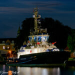 Svitzer Hermod overnatter ved fæstningen i Korsør d. 29. august 2020. Foto: Nicolaj D. Jepsen